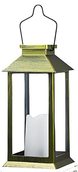 Neoglint solcellslyktor modell - LED flamfri ljus trädgårdsdekoration - Perfekt för utomhusevenemang, bakgårdsfester och bordsdekorationer