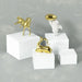 6pc Acrylic Buffet Risers — Stackable Hollow‑Bottom Display for Cupcakes & Desserts
