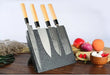 Foldable Magnetic Knife Rack — ABS Plastic, Matte Black