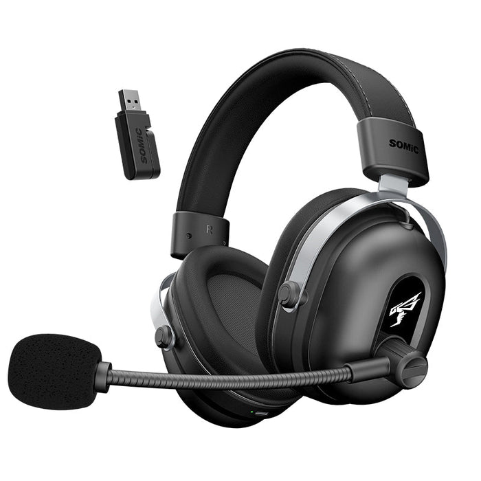 Commander G Series Wireless Edition - 160 Uur Batterij - 7.1 Surround Sound Draadloze Gaming Headset - Voor PC, Playstation 5, PS4, Switch & Meer