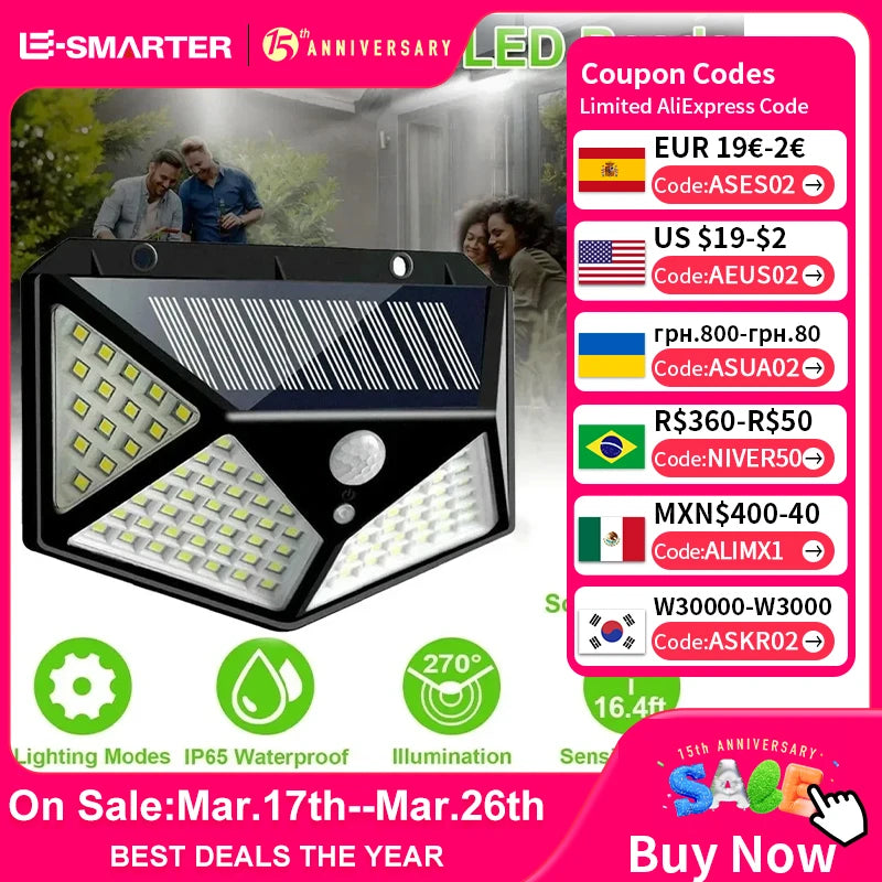 Projetores de inundação e focos de luz