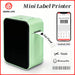 P15 Mini Portable Thermal Label Printer — Bluetooth, Inkless, Type-C Recharge