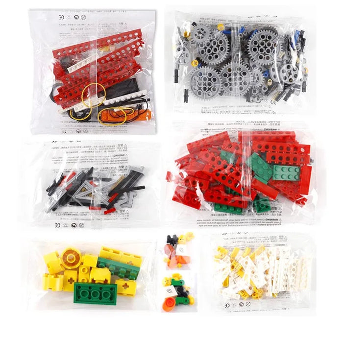 399‑Piece STEM Simple Machines Base Set – Homeschool Educational Building Blocks, LEGO‑style Compatible
