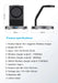 3‑in‑1 Magnetic Wireless Charging Stand for iPhone, Apple Watch & AirPods (USB‑C)