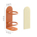 Adhesive Wall-Mounted Electric Toothbrush Holder — Steel, No-Drill