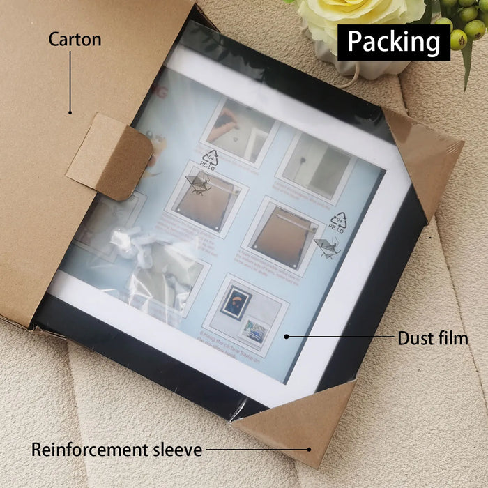 Magnetic A4 Wood Flap Art Frame — Store & Display Children’s Artwork