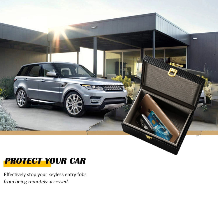 Faraday Key Fob Box — Signal-Blocking Car Key Protector