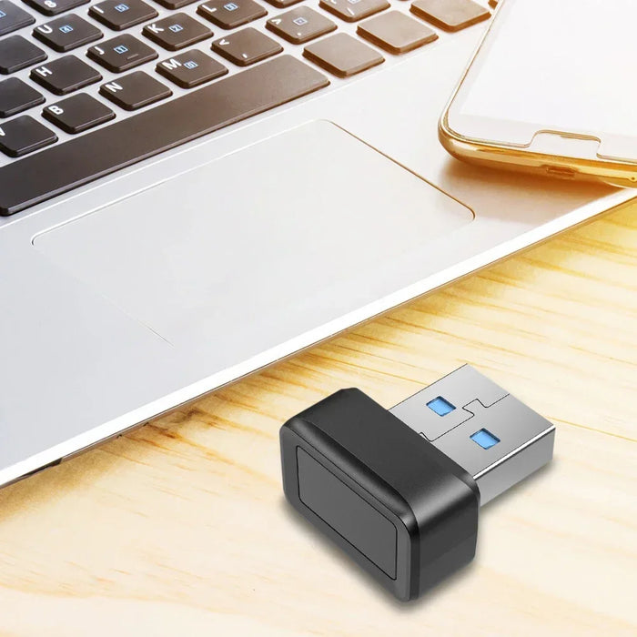 USB Fingerprint Reader U5 — Windows Hello Biometric Security Key for Windows 10/11