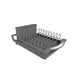 Extendable Dish Drying Rack — Space-saving Large Capacity Utensil & Dinnerware Organiser
