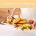 End-grain Rubber Wood Chopping & Serving Board (Flippable) — JT549