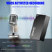 Savetek Mini USB Pen Voice‑Activated Digital Recorder WAV 192kbps — 8/32/64GB