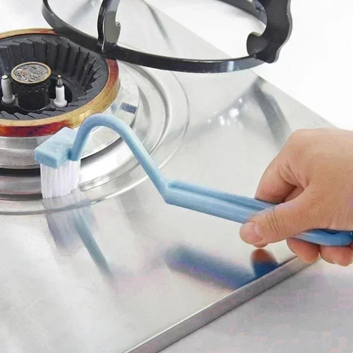 Curved S-Head Toilet Brush with Long Handle and Hanging Hook – 1/2/3 Pack