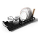 Extendable Dish Drying Rack — Space-saving Large Capacity Utensil & Dinnerware Organiser