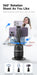 P03 360° Auto Face-Tracking AI Phone Gimbal — Desktop Tripod Holder for Vlog & Live
