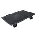 Portable Adjustable Laptop Cooling Pad – USB-Powered Metal Mesh Cooler with LED