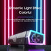 4D Bluetooth 5.0 Computer Soundbar — USB-Powered Stereo with RGB Lights