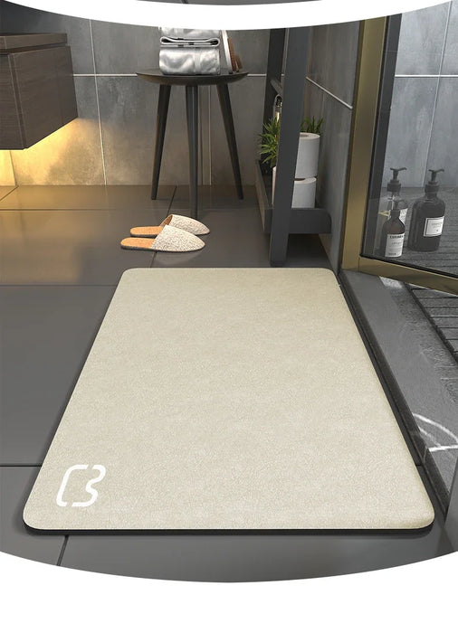 Diatomaceous Earth Bath Mat – Quick‑Dry Non‑Slip Bathroom Rug 40x60cm