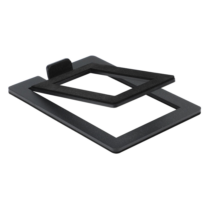 Desktop Speaker Stand (Single) — Carbon Steel Base for Laptop & Desktop Speakers, Shock-Absorbing
