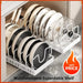 Pull-Out Kitchen Organiser — Pots, Pans & Lids, Ready-to-Use Rack
