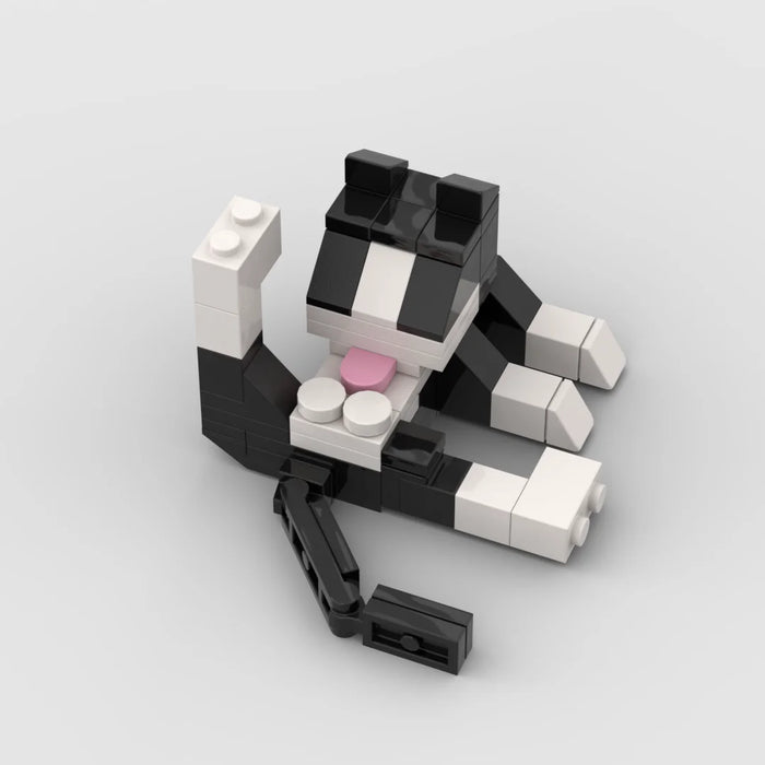 Animal Series 62-Piece Cat MOC Bricks DIY Building Blocks — Kids' Educational Toy