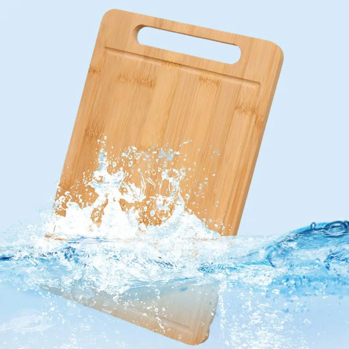 Thick Solid Wood Double‑Sided Rectangular Cutting Board – S, M & L