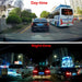 WiFi Car Dash Cam DVR — 4K/2K/1080P, App Control & 24H Parking Monitor