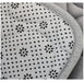 Three‑Piece Stone‑Pattern Microfibre Bathroom Mat Set — Water‑Absorbent & Non‑Slip