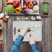 Stainless-steel Cutting Board — Thickened, Double-sided Food‑Grade Chopping Board