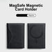 Trifold Magnetic PU Leather MagSafe Card Wallet for iPhone 16/15 Pro/Max/Plus/Mini