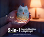 Owl Portable White Noise Machine for Baby — 30 Sounds, Cry Sensor, Night Light, Rechargeable
