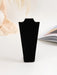Velvet Necklace Display Bust – Pendant Organiser, Black