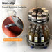 Rotating Kitchen Organiser — 360° Stainless Steel Turntable, 1/2/3-Tier (10-inch)