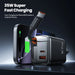 67W GaN Fast Charger with Retractable USB‑C Cable, PD3.0 & PPS, Digital Display (EU Plug) — for iPhone 17/16 & Samsung S25/S24