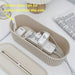 Large-Capacity Cable Management Box with Lid — Plastic Desktop Storage for Office & Home | Halloween & Christmas Gift | JY100 (Grey/Beige)