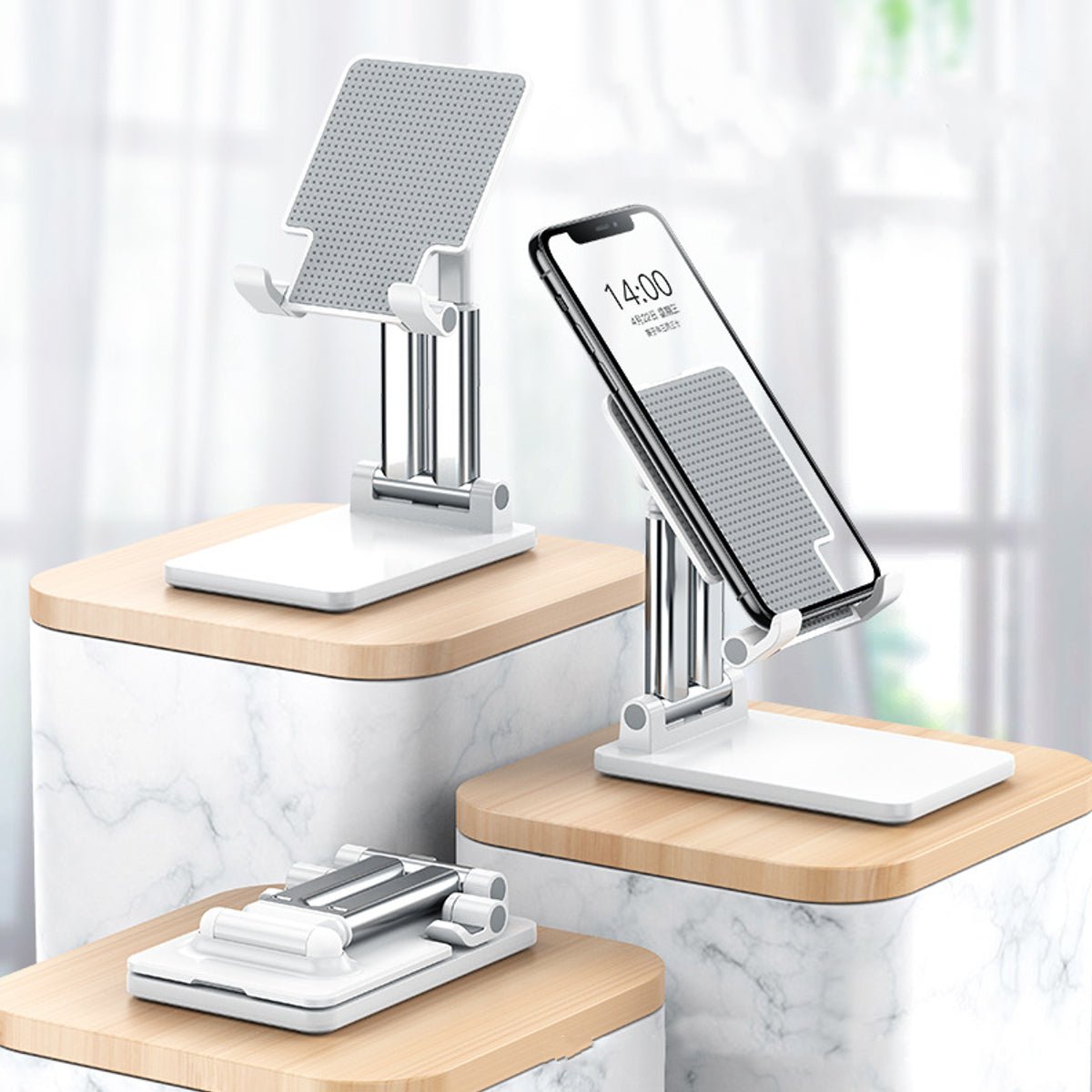 CCT7 Universal Stand: Folding & Telescopic iPad, iPhone & POCO X3 ...