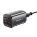 67W GaN USB‑C Desktop Charger — PD/QC Fast Charging, 2C+2A Ports for MacBook, Samsung, iPhone 15