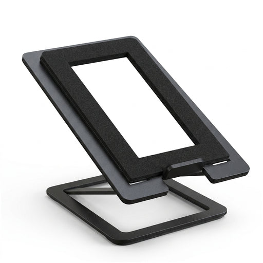 Desktop Speaker Stand — Carbon steel with shock-absorbing base