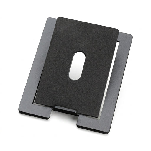 Desktop Speaker Stand (Single) — Carbon Steel Base for Laptop & Desktop Speakers, Shock-Absorbing