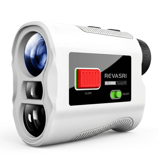 Golf Laser Rangefinder — Slope Compensation, Flag‑Lock & Vibration, 6× Magnification