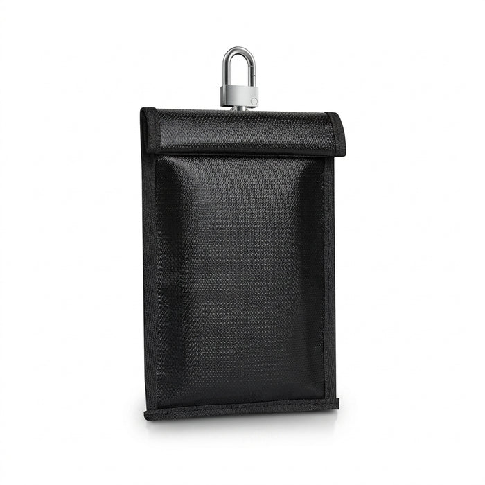 Car Key Signal Shielding Pouch — Waterproof & Fireproof RFID Faraday Bag