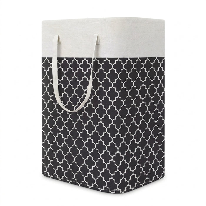 75L Collapsible Laundry Hamper with Handles – Large Capacity Clothes Basket