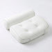 3D Mesh Bath Pillow with Suction Cups — Neck & Back Support for Bath and Spa