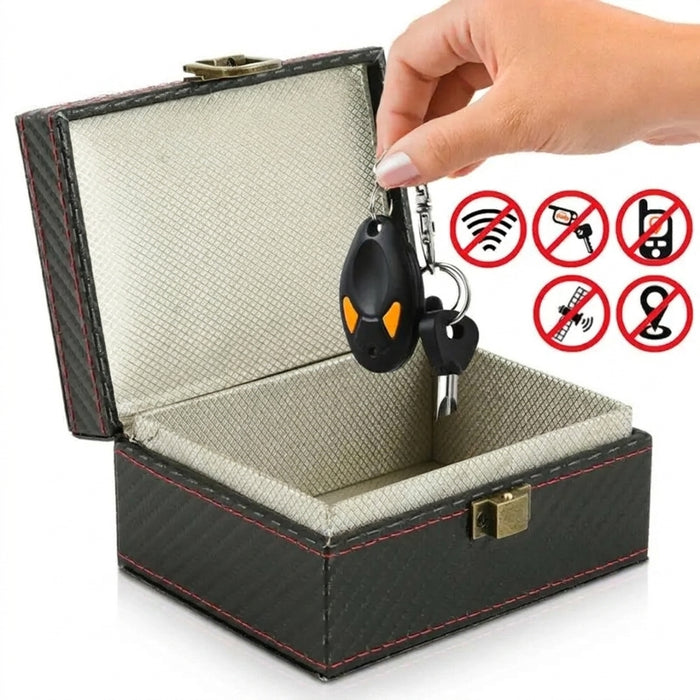 Faraday Bag for Car Keys – RFID Signal Blocker Pouch for Keyless Entry