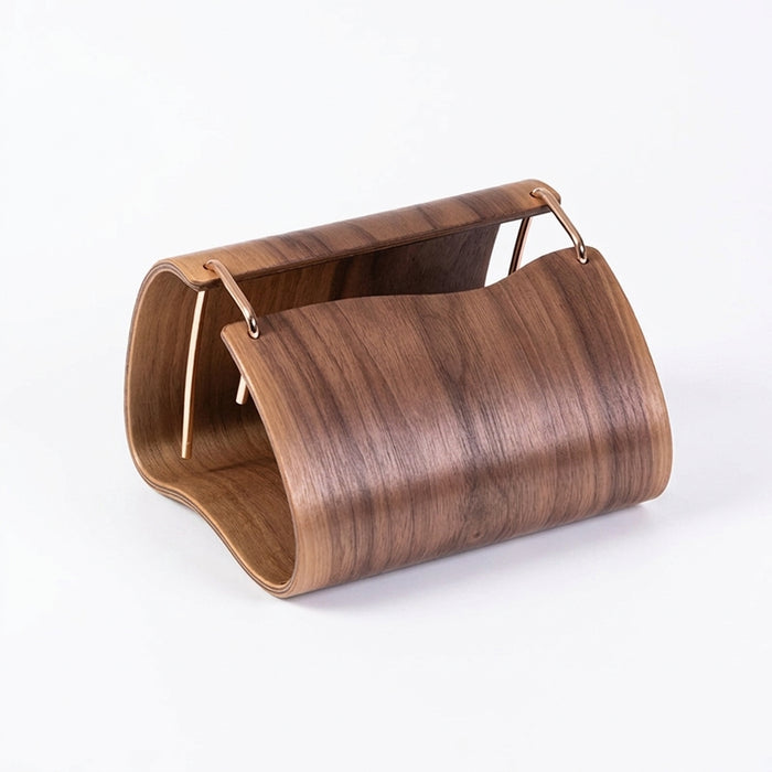 Nordic Wooden Tissue Box – Retro Napkin Holder for Living Room & Desktop