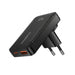 Essager Ultra-Thin 65W GaN Pro Travel Charger — PD3.0 & QC4.0, USB‑C/USB‑A