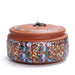 Purple Clay Ceramic Tea Caddy – 18 x 10 cm Sealed Coffee & Candy Canister